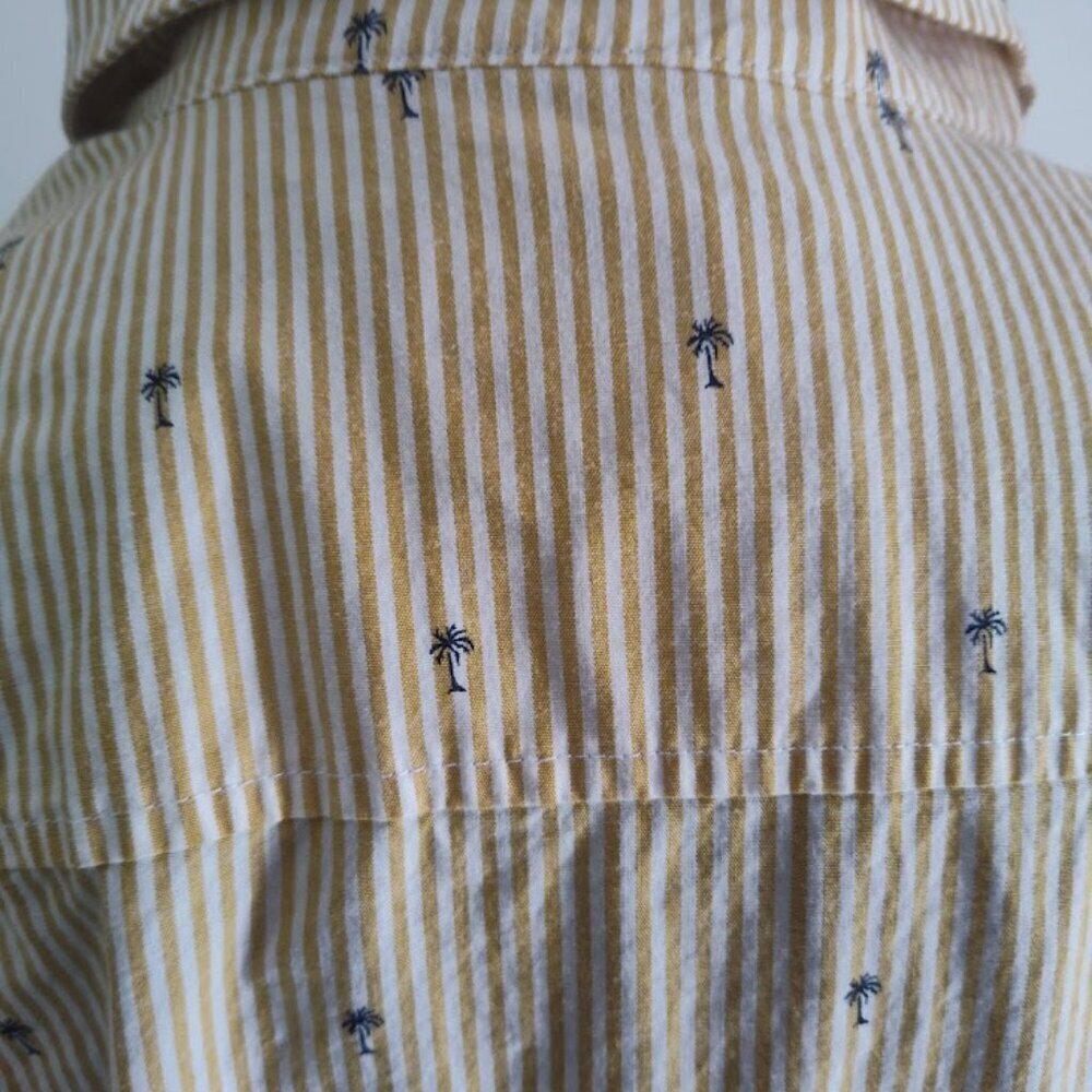 Goodfellow and Company Short Sleeve Men's Buttoned Down Dress Shirt Men's Size L - Picture 5 of 7